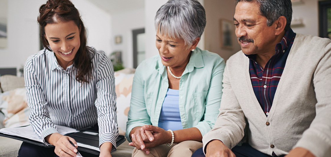 Advisor Senior Couple Social Security